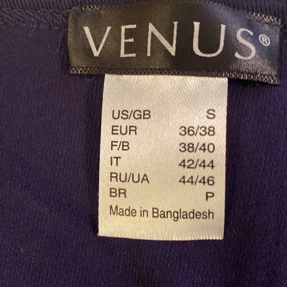 NWOT Venus navy blue bodycon dress size s - Picture 4 of 4